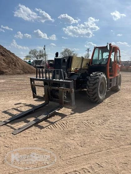 Front of used JLG Telehandler
